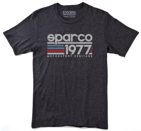 Sparco T-Shirt Vintage 77 Gry Med