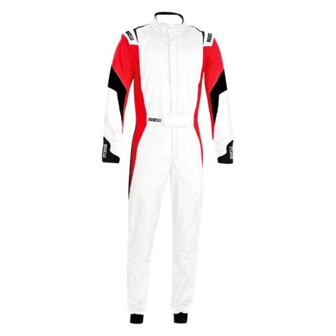 Sparco Suit Competition (Boot Cuff) 54 White/Red
