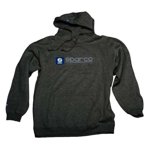 Sparco Sweatshirt Hooded WWW Hethr MED