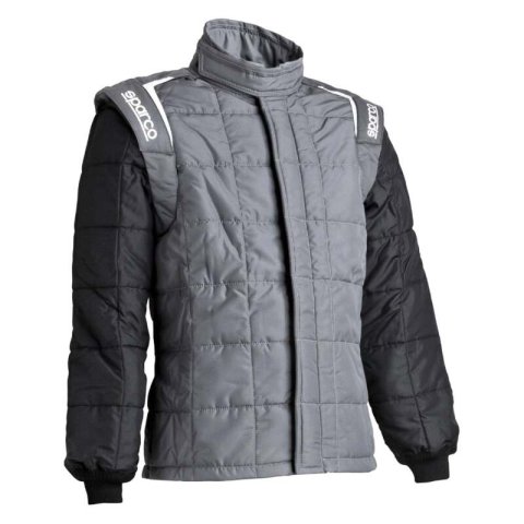 Sparco AIR-15 Size 56 (SFI 15) Jacket - Black/Grey