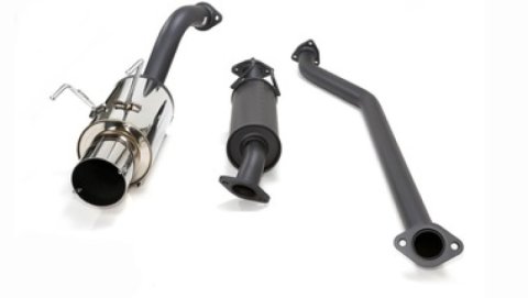 HKS HI-POWER Muffler CIVIC Si 2002 USA (SUS304 NO COATING)