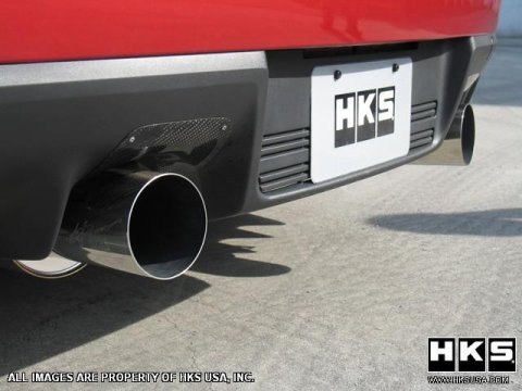 HKS 08-09 Evo 10 Hi-Power Dual Tip Catback Exhaust