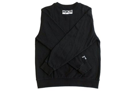 HKS PULLOVER SUPER RACING BLACK M