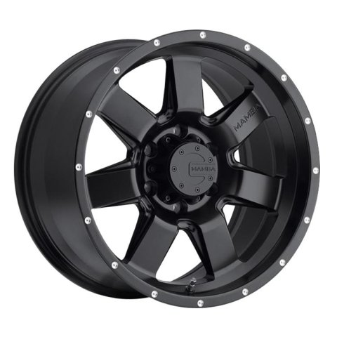 Mamba M14 20x9 6x139.7 ET12 Matte Black / Drill Holes