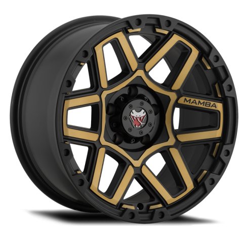 Mamba M23 20x9 6x139.7 ET12 Matte Black w/ Bronze Face
