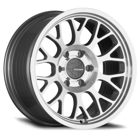Mamba M28 18x8 5x112 ET30 Silver Wheel w/ Mirror Machine Face & Lip