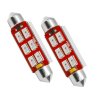 Oracle 44MM 6 LED 3-Chip Festoon Bulbs (Pair) - Red thumbnail 8