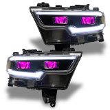 Oracle 19-21 RAM 1500 RGB Headlight Demon Eye Kit - LED Projector - w/o Controller thumbnail 4