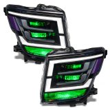 Oracle 21-22 Nissan Titan Demon Eye RGB Headlight Upgrade Kit - ColorSHIFT w/o Controller thumbnail 4