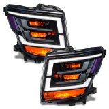 Oracle 21-22 Nissan Titan Demon Eye RGB Headlight Upgrade Kit - ColorSHIFT w/o Controller thumbnail 7