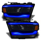 Oracle 19-21 Dodge RAM 1500 RGB+W Headlight DRL Kit- Reflector LED Headlights - +W thumbnail 3