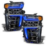 Oracle 2021 Chevy Silverado HD 2500/3500 RGB+W Headlight DRL Upgrade Kit ColorSHIFT 2 thumbnail 9