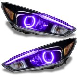 Oracle 15-17 Ford Focus RS/ST DRL Upgrade w/ Halo Kit - ColorSHIFT w/ BC1 Controller thumbnail 9