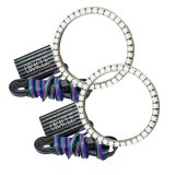 Oracle 15-21 Dodge Challenger Waterproof LED Fog Light Halo Kit - ColorSHIFT thumbnail 1