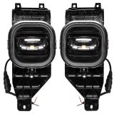 Oracle 05-07 Ford Superduty High Powered LED Fog (Pair) - 6000K thumbnail 1