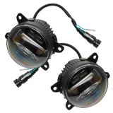 Oracle 4in High Performance LED Fog Light (Pair) - 6000K thumbnail 3