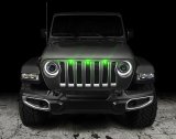 Oracle Pre-Runner Style LED Grille Kit for Jeep Wrangler JL - Green thumbnail 2