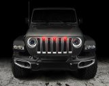 Oracle Pre-Runner Style LED Grille Kit for Jeep Gladiator JT - Red thumbnail 3