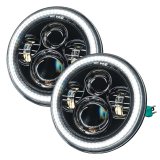 Oracle 07-18 Jeep Wrangler JK Switchback LED Halo Headlights - Amber/White - Switchback thumbnail 8