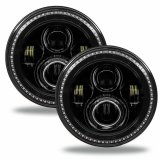 Oracle Jeep Wrangler JL/Gladiator JT 7in. High Powered LED Headlights (Pair) - Dynamic thumbnail 4