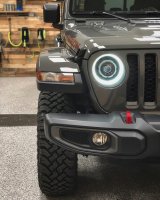 Oracle Jeep JL/Gladiator JT Oculus Bi-LED Projector Headlights - Amber/White Switchback thumbnail 7