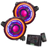 Oracle Oculus Bi-LED Projector Headlights for Jeep JL/Gladiator JT - ColorSHIFT 2 thumbnail 2