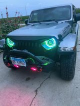 Oracle Oculus Bi-LED Projector Headlights for Jeep JL/Gladiator JT - ColorSHIFT 2 thumbnail 4