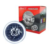 Oracle Pre-Installed Lights 7 IN. Sealed Beam - White Halo thumbnail 1