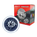 Oracle Pre-Installed Lights 7 IN. Sealed Beam - White Halo thumbnail 2