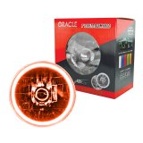 Oracle Pre-Installed Lights 7 IN. Sealed Beam - Amber Halo thumbnail 1