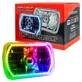 Oracle Pre-Installed Lights 7x6 IN. Sealed Beam - ColorSHIFT Halo thumbnail 4