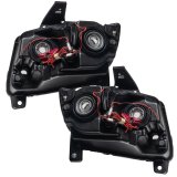 Oracle 11-13 Jeep Grand Cherokee SMD HL (Non-HID)-Chrome - ColorSHIFT w/ BC1 Controller thumbnail 8