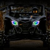 Oracle 17-21 Can-Am Maverick X3 Dynamic RGB+W Headlight Halo Kit - ColorSHIFT - Dynamic thumbnail 3