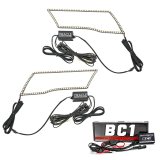 Oracle 09-18 Dodge Ram Switchback Quad Headlight Halo Kit - RGB+A + w/ BC1 Controller thumbnail 1