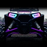 Oracle 1421 Polaris RZR 900/1000 Turbo Dynamic RGB+A Seq Turn Signal Headlight Halo Kit thumbnail 3