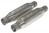 SLP Exhaust LoudMouth 2.5in Inlet / Outlet Bullet-Type Resonator thumbnail 1