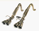SLP 2005-2008 Chevrolet Corvette LS2 LoudMouth Axle-Back Exhaust System thumbnail 4
