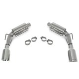 SLP 2010-2015 Chevrolet Camaro 6.2L LoudMouth II Axle-Back Exhaust w/ 4in Tips thumbnail 1