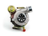 Forced Performance Subaru STi/WRX Blue Turbocharger 58mm CH8 CM Turbine Hsg Internal WG w/Oil Line thumbnail 1