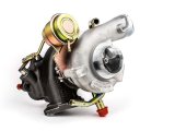 Forced Performance Subaru STi/WRX Blue Turbocharger 84mm CH8 CM Turbine Hsg Internal WG w/Oil Line thumbnail 1