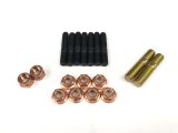 Forced Performance Exhaust Manifold Stud & Nut Kit for 7 Bolt Head thumbnail 1