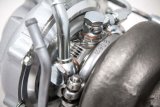 Forced Performance 2015+ Subaru WRX Blue Turbo 58mm Black Housing External WG w/Oil Line (D/S Only) thumbnail 2