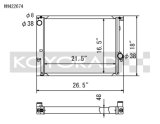 Koyo 88-99 BMW 3-Series inc. E36 M3 (MT / 6 Cyl. ONLY) Radiator thumbnail 1