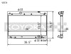 Koyo 02-05 Honda Civic Si 2.0L EP3 (MT) Radiator thumbnail 3