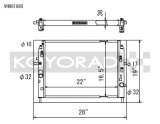 Koyo 06-13 Mazda MX-5 Miata (MT) Radiator thumbnail 1