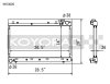 Koyo 04-08 Subaru Forester XT 2.5L Turbo (MT) Radiator thumbnail 4