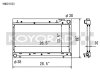 Koyo 99-01 Subaru Impreza RS / Outback 99-02 Subaru Forester 2.5L Performance Radiator thumbnail 3