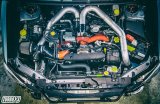 Turbo XS FMIC 2015-2017 Subaru STi - Wrinkle Black Pipes thumbnail 4