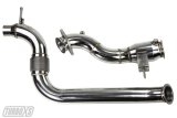 Turbo XS 2015+ Ford Mustang Ecoboost Downpipe w/ High Flow Catalytic Converter thumbnail 1
