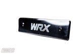Turbo XS 08-14 Subaru WRX/STi Billet Aluminum License Plate Delete Black Machined WRX Logo thumbnail 2